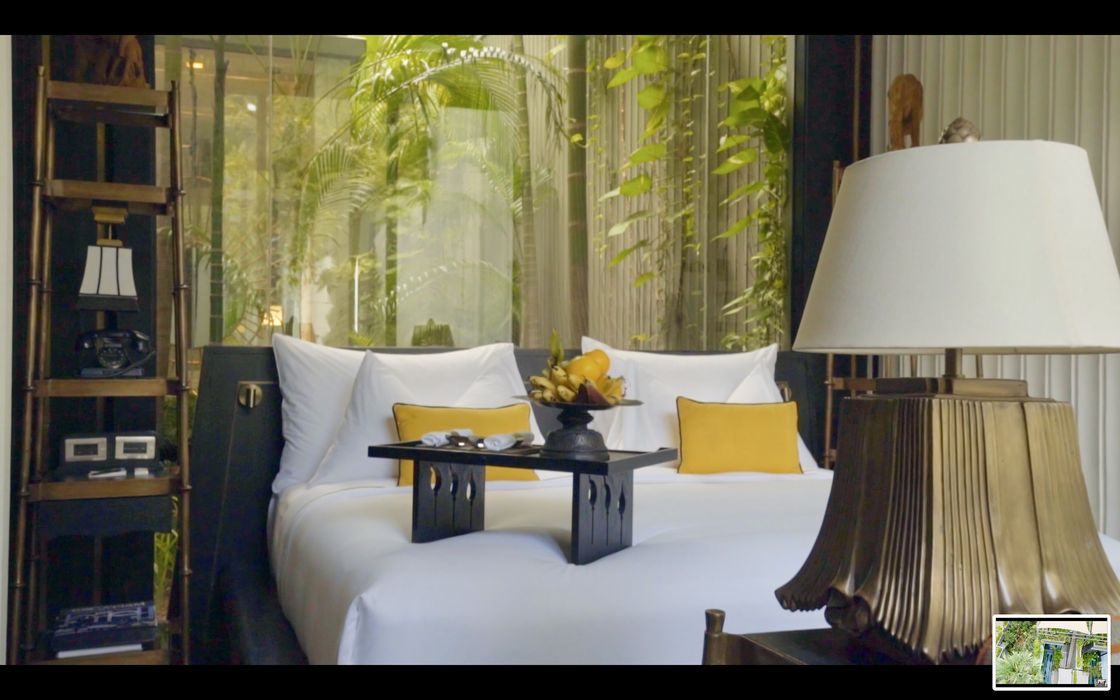 A Bensley-designed suite
