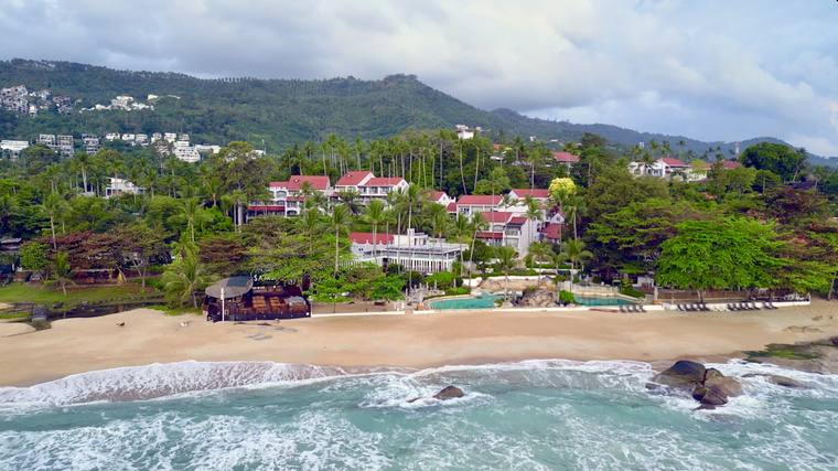 Luxury resort video production at Sheraton Samui